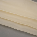 Silk Organza - Pale Beige - Famous Australian Designer Deadstock