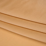 Satin Faced Silk Chiffon - Toffee - Famous Australian Designer Deadstock