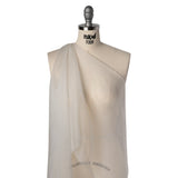 Silk Organza - Ivory - Famous Australian Designer Deadstock