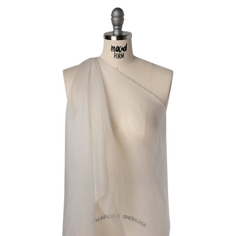 Silk Organza - Ivory - Famous Australian Designer Deadstock