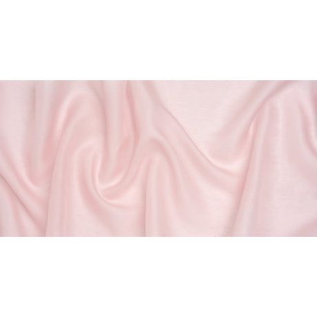 Silk and Linen Scrim - Pale Pink - Famous Australian Designer Deadstock