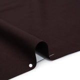 Stretch Polyester and Wool Blend Suiting - Chocolate Brown - Famous Australian Designer Deadstock