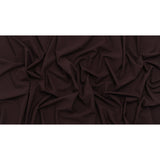 Stretch Polyester and Wool Blend Suiting - Chocolate Brown - Famous Australian Designer Deadstock