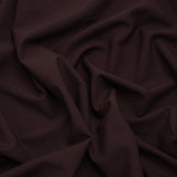 Stretch Polyester and Wool Blend Suiting - Chocolate Brown - Famous Australian Designer Deadstock