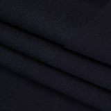 Stretch Blended Virgin Wool and Recycled Polyester Twill Coating - Navy Blue - Famous Australian Designer Deadstock