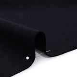 Stretch Blended Virgin Wool and Recycled Polyester Twill Coating - Navy Blue - Famous Australian Designer Deadstock