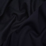 Stretch Blended Virgin Wool and Recycled Polyester Twill Coating - Navy Blue - Famous Australian Designer Deadstock