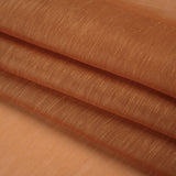 Linen and Silk Organza - Sienna - Famous Australian Designer Deadstock