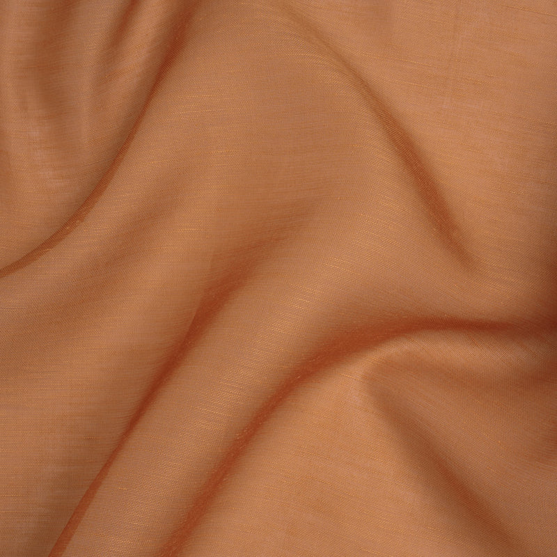 Linen and Silk Organza - Sienna - Famous Australian Designer Deadstock
