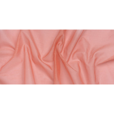 Linen and Silk Organza - Rose Pink - Famous Australian Designer Deadstock