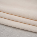 Fluid Rayon Twill - Cream Herringbone Stripes - Famous Australian Designer Deadstock