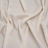 Fluid Rayon Twill - Cream Herringbone Stripes - Famous Australian Designer Deadstock