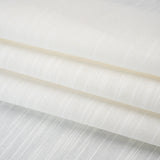 Cotton and Linen Heavy Slubbed Woven - Off White - Famous Australian Designer Deadstock