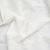 Cotton and Linen Heavy Slubbed Woven - Off White - Famous Australian Designer Deadstock
