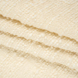 Slubby Wool Boucle - Cream - Famous Australian Designer Deadstock