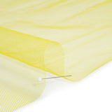 Stiff Polyester Tulle - Lemon Yellow - Famous Australian Designer Deadstock