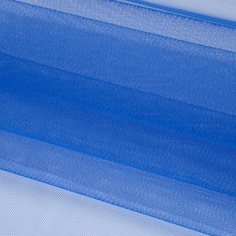 Stiff Polyester Tulle - Blue - Famous Australian Designer Deadstock