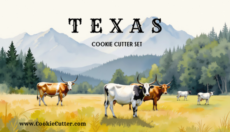 Texas Cookie Cutter 6 PC Set HS344