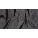 Billowy Lightweight Polyester Organza - Black - Famous Australian Designer Deadstock