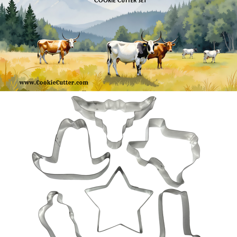 Texas Cookie Cutter 6 PC Set HS344