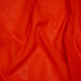 Crisp Polyester Gauze - Flame Red - Famous Australian Famous Australian Designer Deadstock