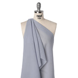 Crisp Polyester Gauze - Dusty Light Blue - Famous Australian Famous Australian Designer Deadstock