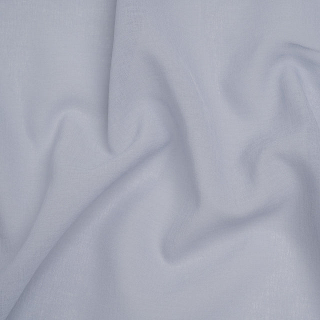 Crisp Polyester Gauze - Dusty Light Blue - Famous Australian Famous Australian Designer Deadstock