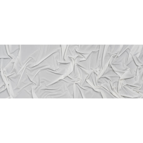 Stretch Polyester Jersey - Coconut Milk - Famous Australian Designer Deadstock