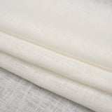 Medium Weight Linen Woven - Ivory - Famous Australian Designer Deadstock