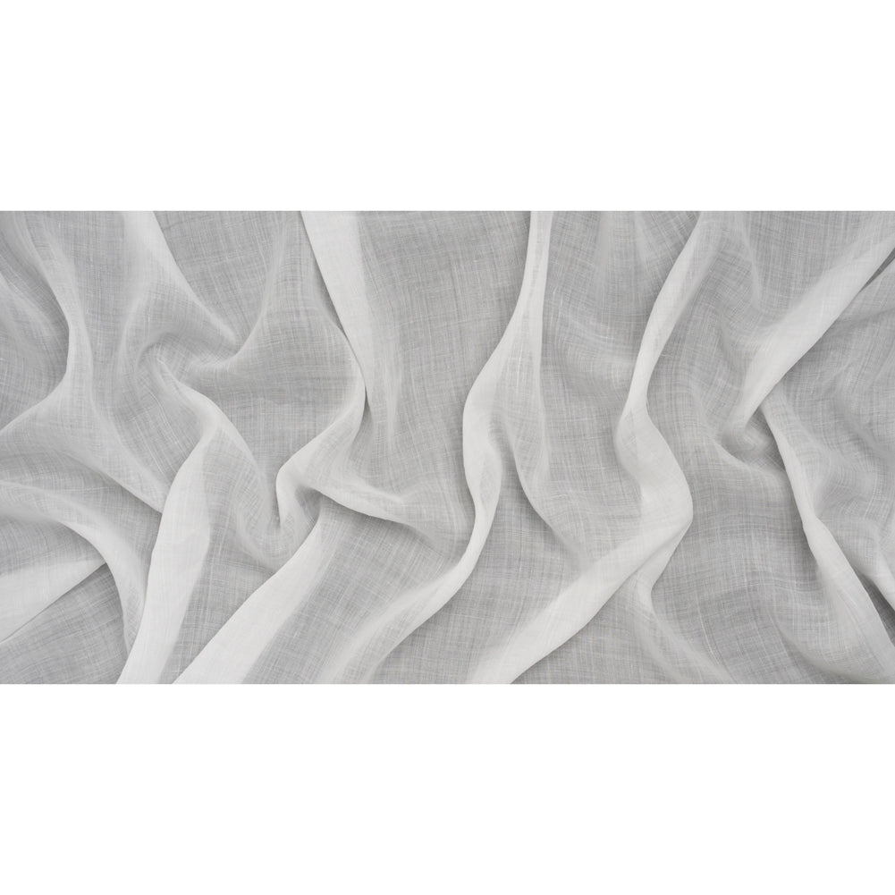 Lightweight Ramie Woven - Off White - Famous Australian Designer Deadstock