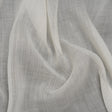 Lightweight Ramie Woven - Cream - Famous Australian Designer Deadstock