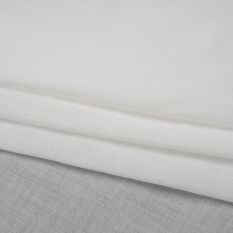 Cotton Voile Lining - Swan White - Famous Australian Designer Deadstock