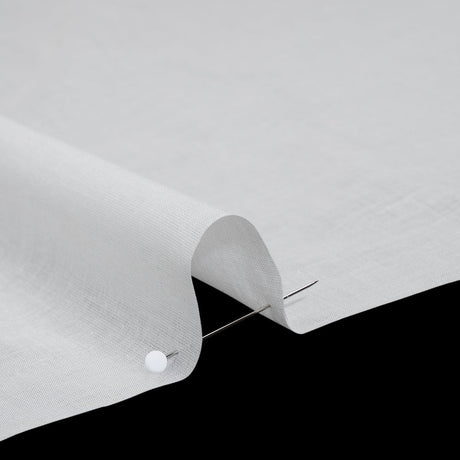 Cotton Voile Lining - Swan White - Famous Australian Designer Deadstock