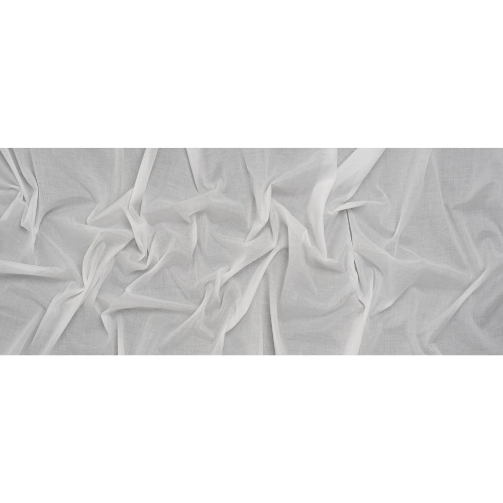 Cotton Voile Lining - Swan White - Famous Australian Designer Deadstock