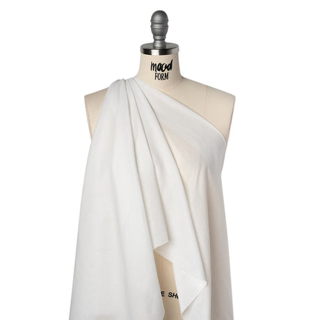 Cotton Voile Lining - Tofu - Famous Australian Designer Deadstock