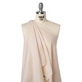 Cotton Voile Lining - Vanilla Cream - Famous Australian Designer Deadstock