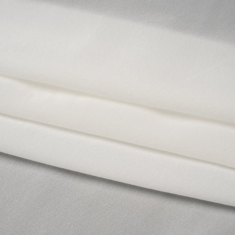 Silk Crepe de Chine - White - Famous Australian Designer Deadstock
