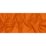 China Silk/Habotai - Orange - Famous Australian Designer Deadstock