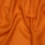 China Silk/Habotai - Orange - Famous Australian Designer Deadstock
