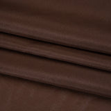 China Silk/Habotai - Brown - Famous Australian Designer Deadstock