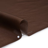 China Silk/Habotai - Brown - Famous Australian Designer Deadstock