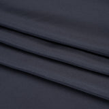 Silk Twill - Gray Navy - Famous Australian Designer Deadstock