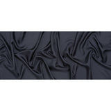 Silk Twill - Gray Navy - Famous Australian Designer Deadstock