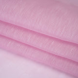 Linen and Silk Scrim - Orchid Pink - Famous Australian Designer Deadstock