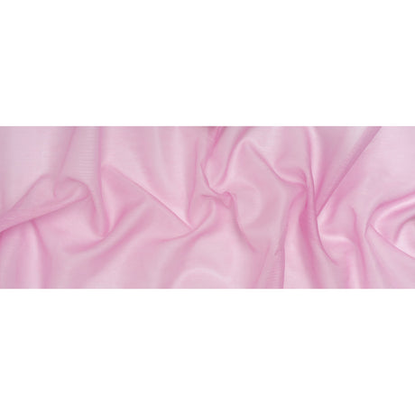Linen and Silk Scrim - Orchid Pink - Famous Australian Designer Deadstock