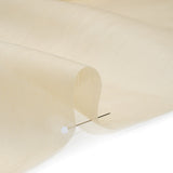 Linen and Silk Scrim - Ecru - Famous Australian Designer Deadstock