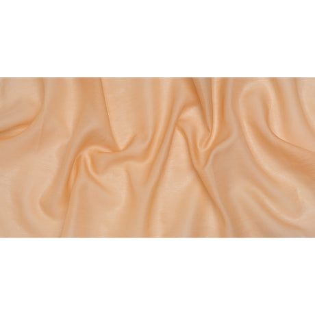 Linen and Silk Scrim - Peachy Nude - Famous Australian Designer Deadstock