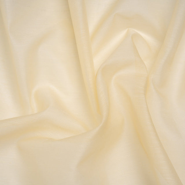 Linen and Silk Scrim - Shortbread - Famous Australian Designer Deadstock