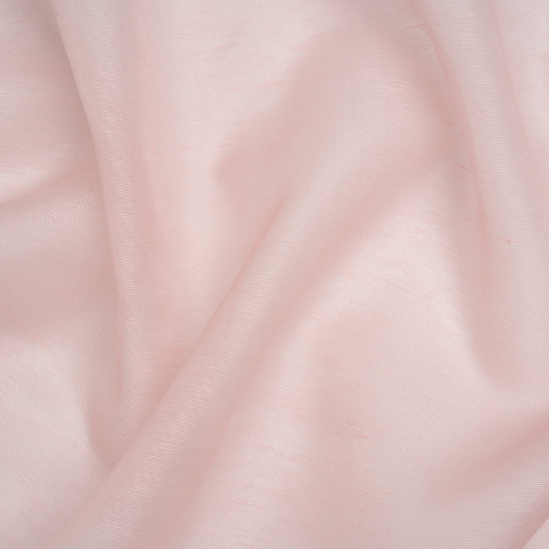 Linen and Silk Scrim - Blush Pink - Famous Australian Designer Deadstock