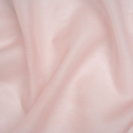 Linen and Silk Scrim - Blush Pink - Famous Australian Designer Deadstock